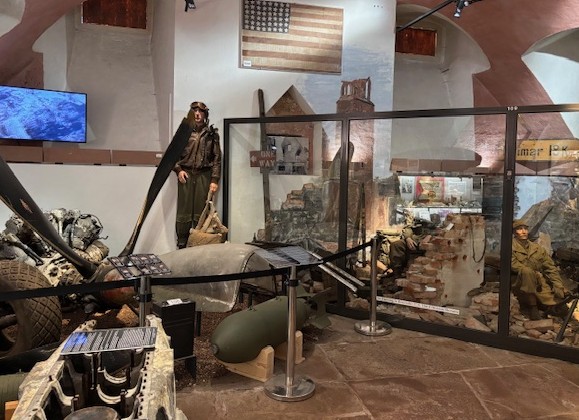 Exhibit of  World War II Military Museum, Colmar France